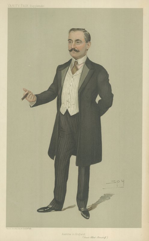 Count Albert Mensdorff by Leslie Matthew Ward