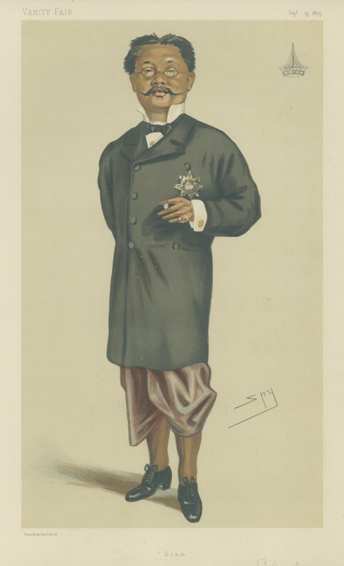 His Excellency Phya Bhaskarawongse by Leslie Matthew Ward