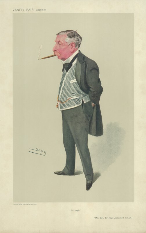 Major-General Sir Hugh McCalmont by Leslie Matthew Ward