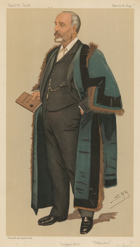 Mr Alderman William Treloar by Leslie Matthew Ward