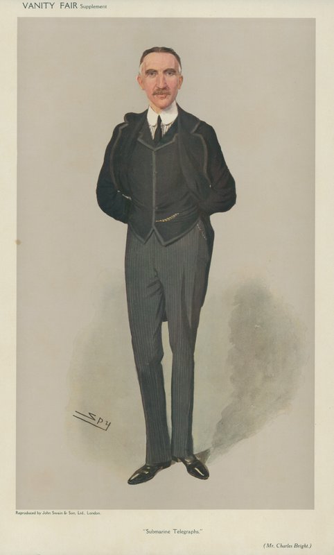 Mr Charles Bright by Leslie Matthew Ward