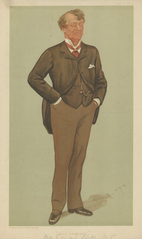 Mr Edward Blake by Leslie Matthew Ward