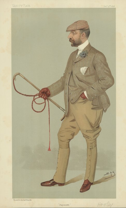 Mr Ernest Terah Hooley by Leslie Matthew Ward