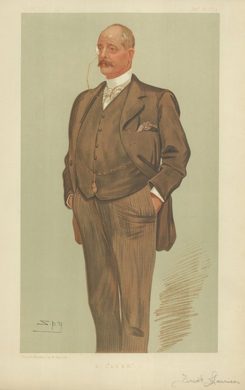 Mr Frederick Harrison by Leslie Matthew Ward