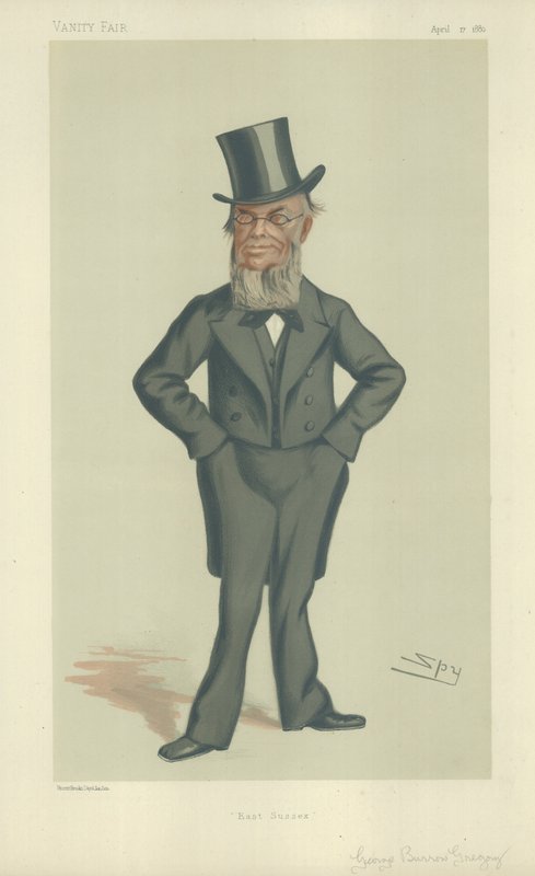 Mr George Burrow Gregory by Leslie Matthew Ward