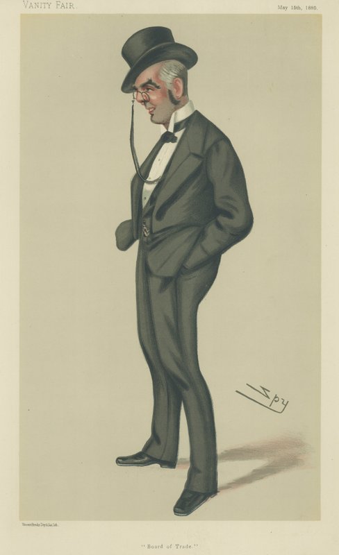 Mr Henry Calcroft by Leslie Matthew Ward