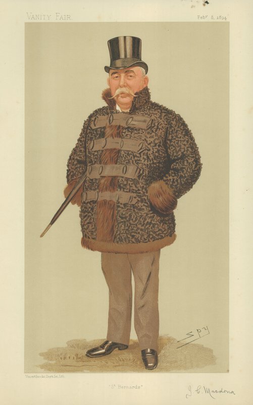Mr John Cumming Macdona by Leslie Matthew Ward