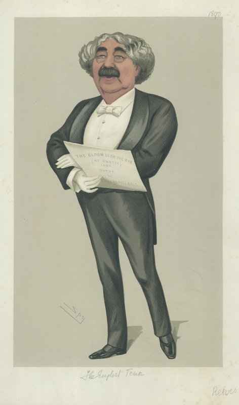 Mr John Sims Reeves by Leslie Matthew Ward