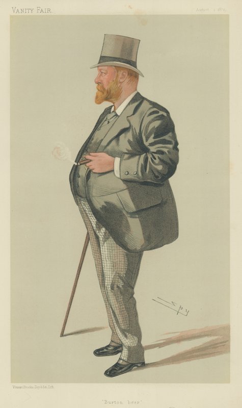 Mr Samuel Charles Allsopp by Leslie Matthew Ward