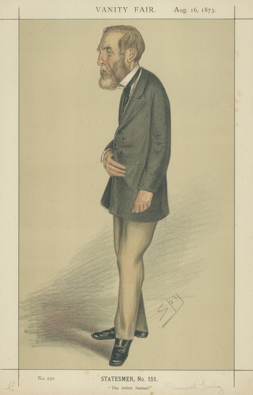 Mr Samuel Laing by Leslie Matthew Ward