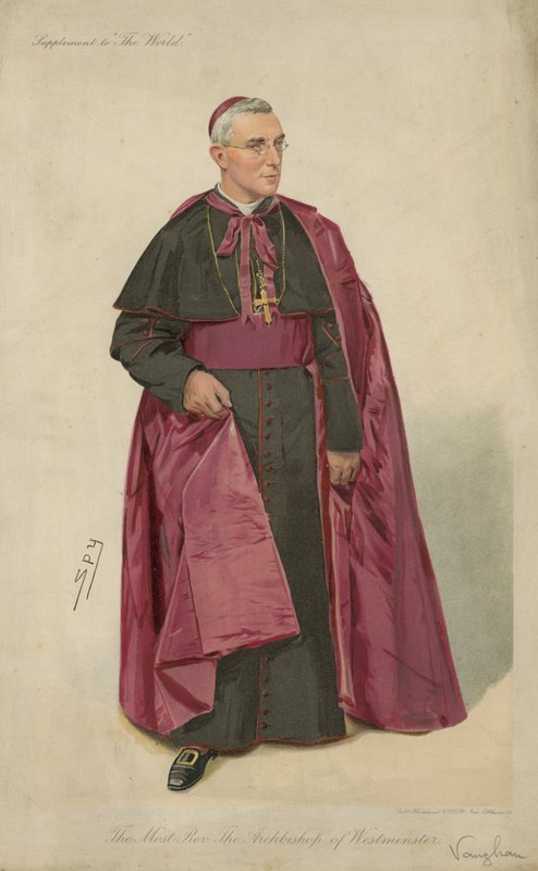 Portrait of Herbert Vaughan by Leslie Matthew Ward