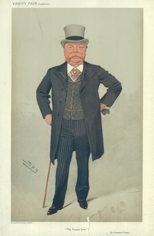 Sir Christopher Furness by Leslie Matthew Ward