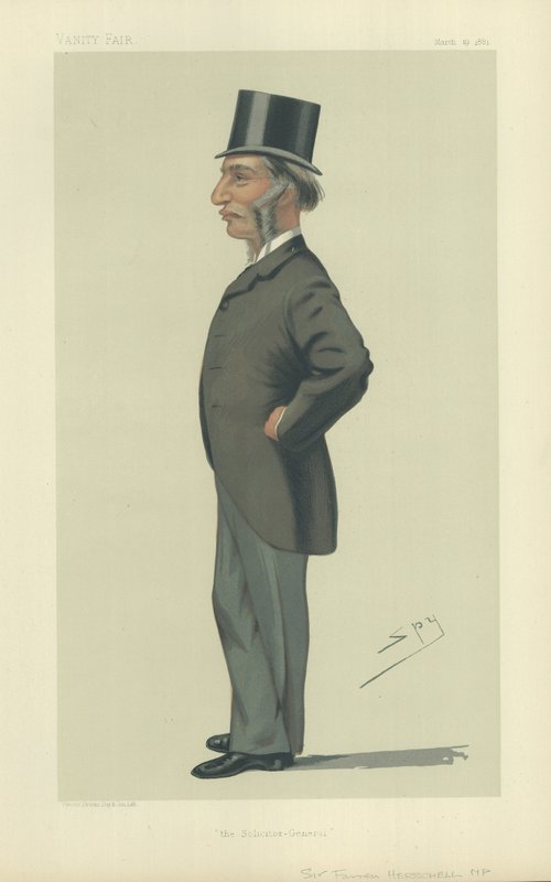 Sir Farrer Herschell by Leslie Matthew Ward