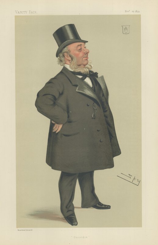 Sir George Elliot by Leslie Matthew Ward