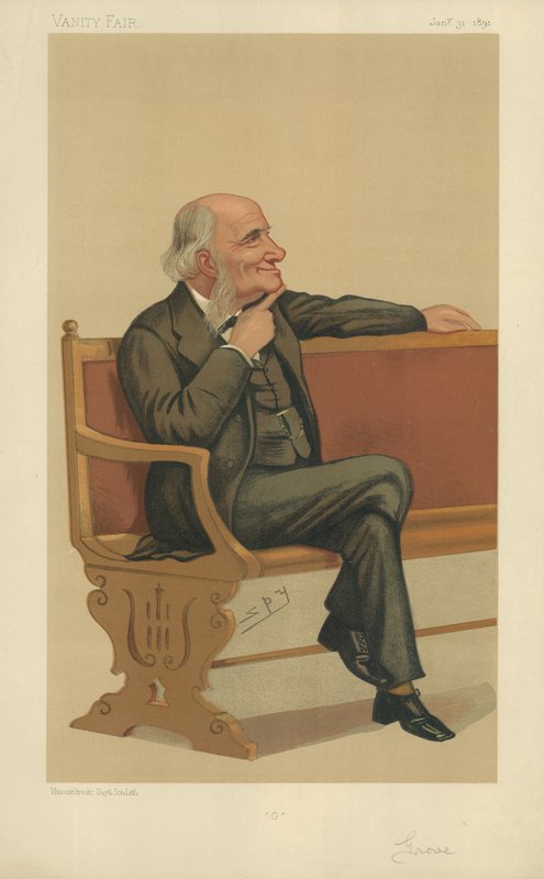 Sir George Grove by Leslie Matthew Ward