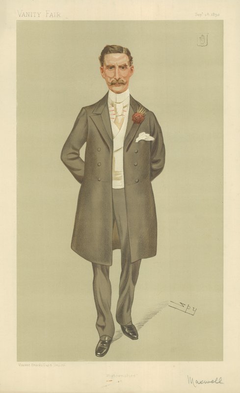 Sir Herbert Maxwell by Leslie Matthew Ward