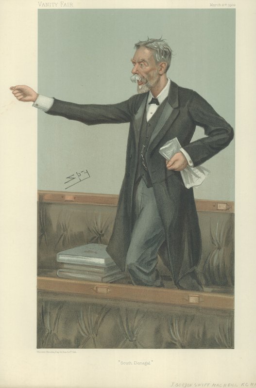 Sir John Gordon Swift MacNeill by Leslie Matthew Ward