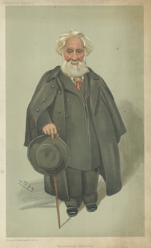 Sir William Huggins by Leslie Matthew Ward