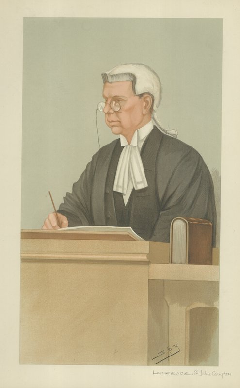 The Hon Sir John Compton Lawrence by Leslie Matthew Ward