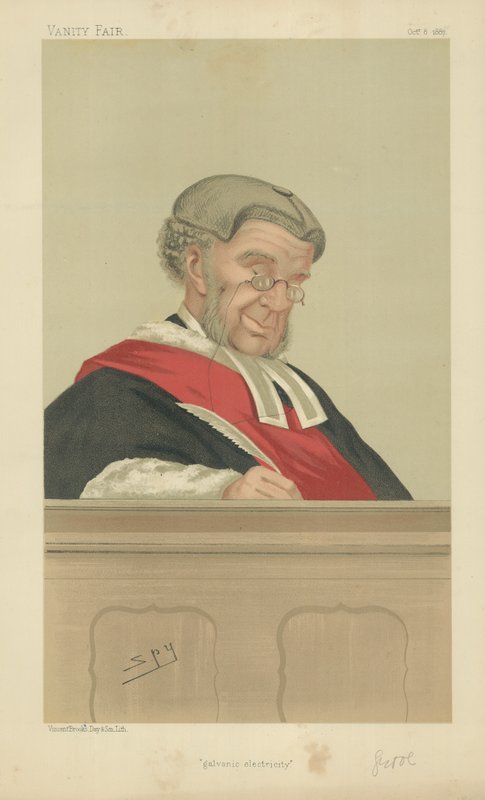 The Hon Sir William Robert Grove by Leslie Matthew Ward