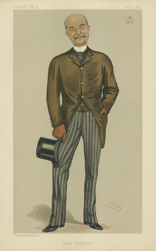 The Right Hon Lord Hothfield by Leslie Matthew Ward