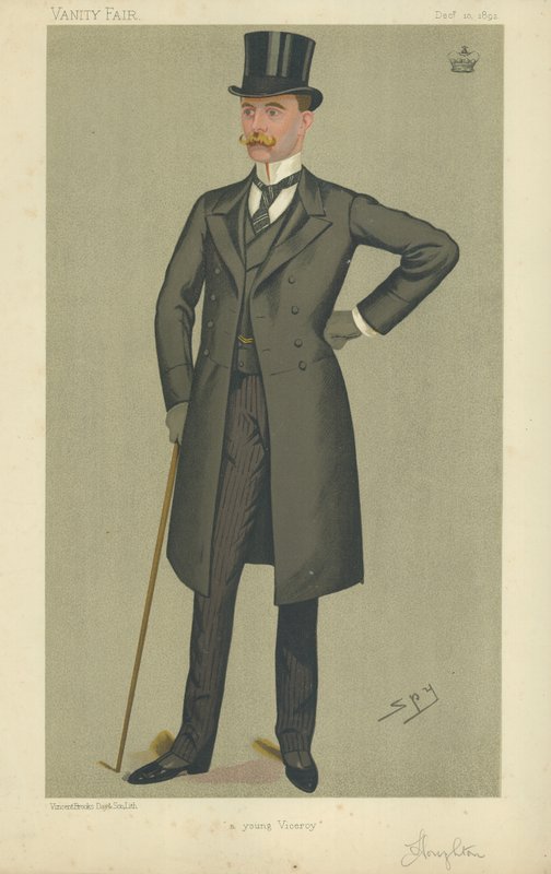 The Right Hon Lord Houghton by Leslie Matthew Ward