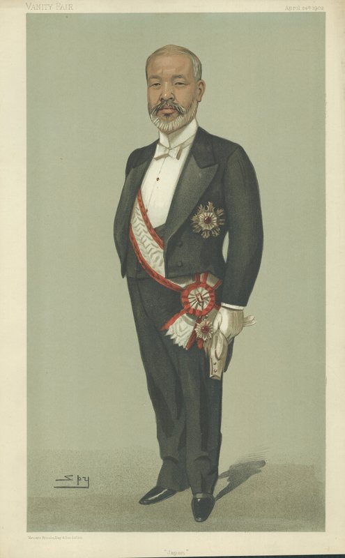 Viscount Tadasu Hayashi by Leslie Matthew Ward