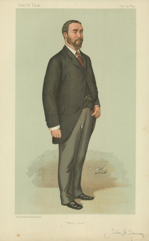 Mr Thomas Henry Ismay by Liborio Prosperi