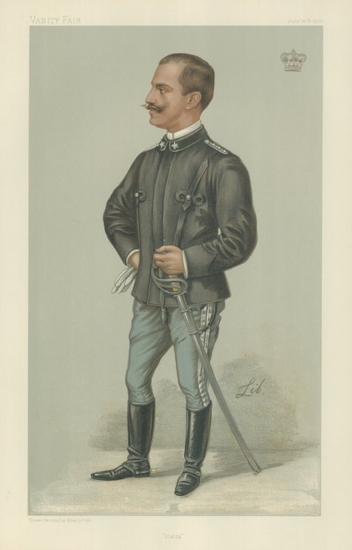 Victor Emanuel III by Liborio Prosperi