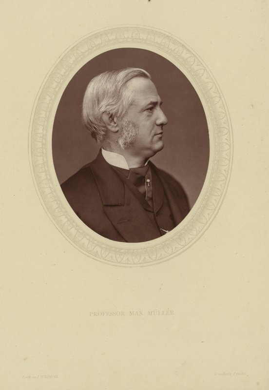 Portrait of Max Muller by Lock and Whitfield