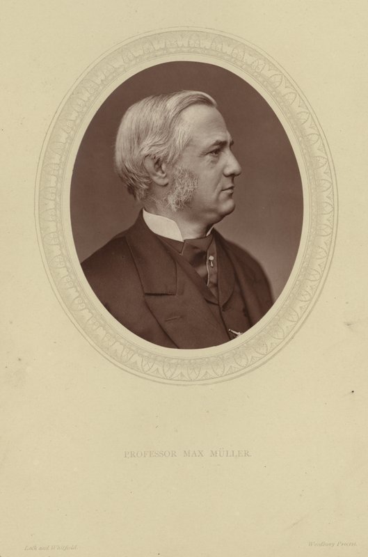 Portrait of Max Muller by Lock and Whitfield