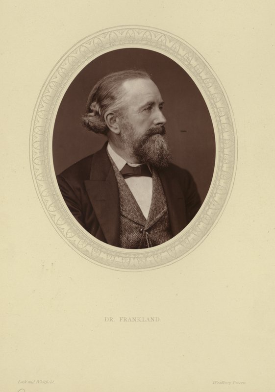 Portrait of Sir Edward Frankland by Lock and Whitfield