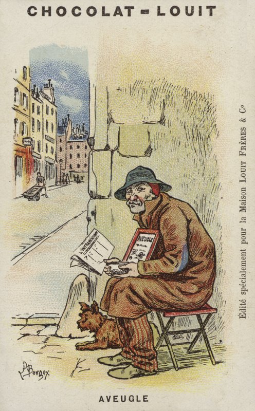 Blind Man by Louis Borgex