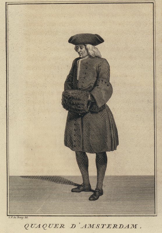 Quaker from Amsterdam, Netherlands by Louis Fabricius (after) Dubourg
