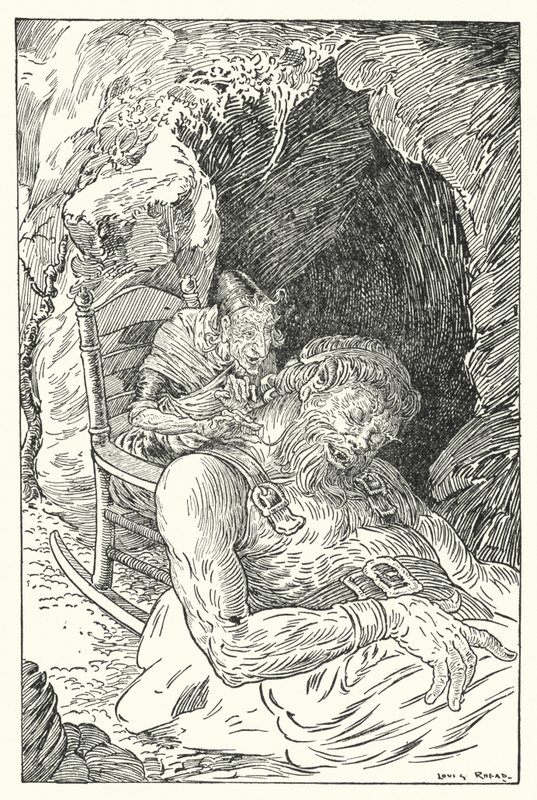 Giant Golden Beard (litho) by Louis John Rhead
