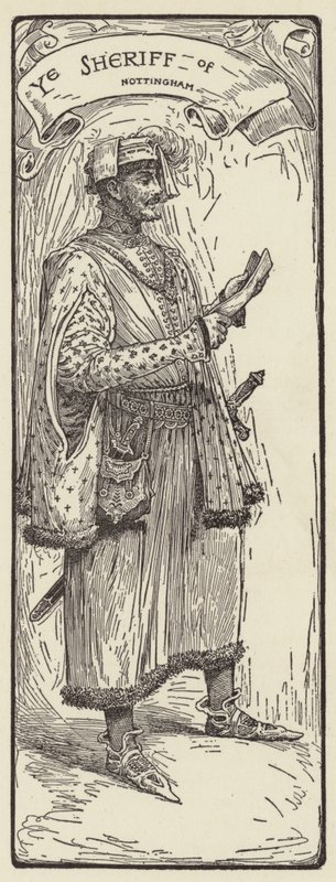 The Sheriff of Nottingham by Louis John Rhead