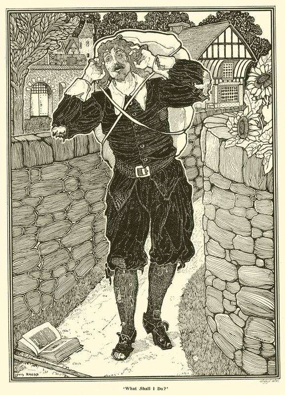What Shall I Do? by Louis John Rhead