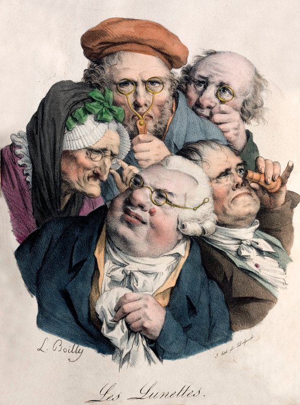 Spectacles by Louis Leopold (after) Boilly