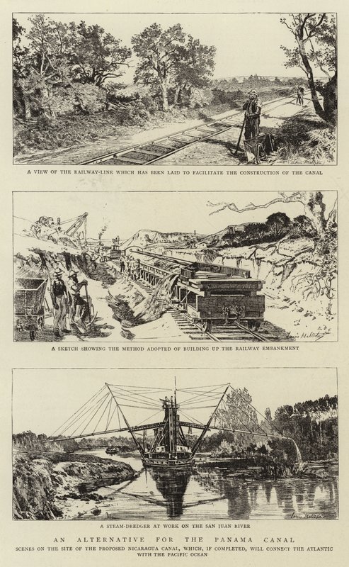 An Alternative for the Panama Canal by Louis Malteste