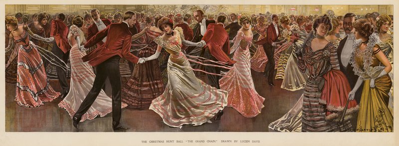 Christmas Hunt Ball by Lucien Davis