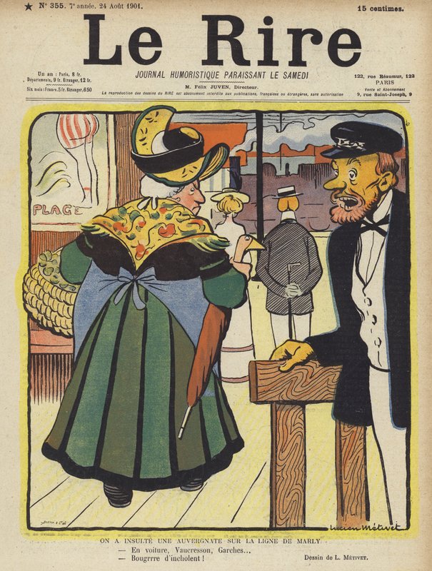 Illustration for Le Rire by Lucien Metivet