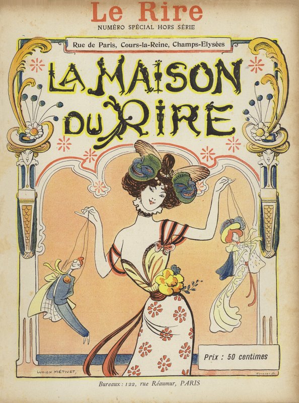 Illustration for Le Rire by Lucien Metivet
