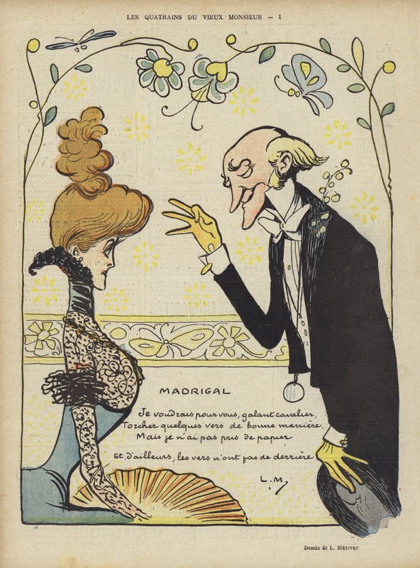 Illustration for Le Rire by Lucien Metivet