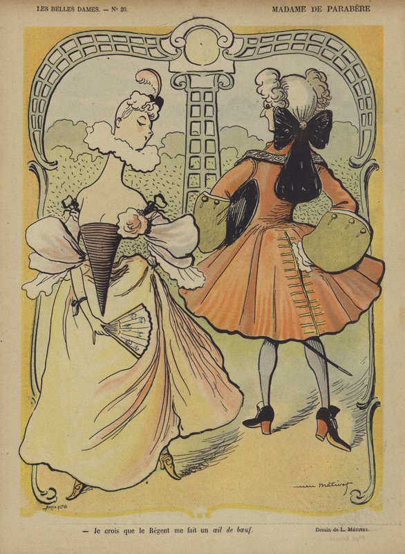 Illustration for Le Rire by Lucien Metivet