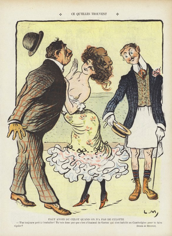 Illustration for Le Rire by Lucien Metivet