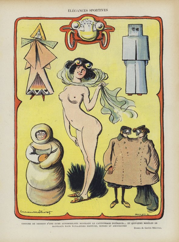 Illustration for Le Rire by Lucien Metivet