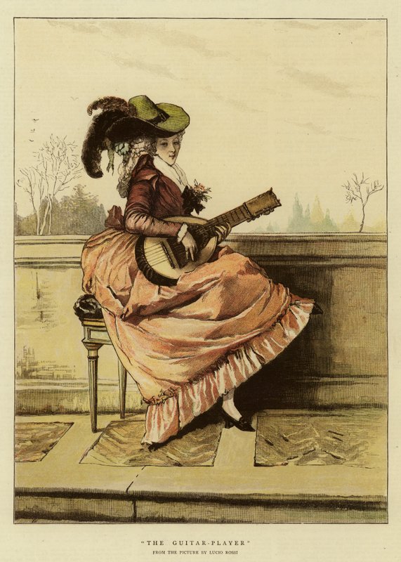 The Guitar-Player by Lucius Rossi