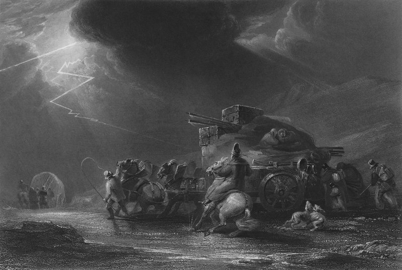 The Baggage Wagon by Luke after Clennell