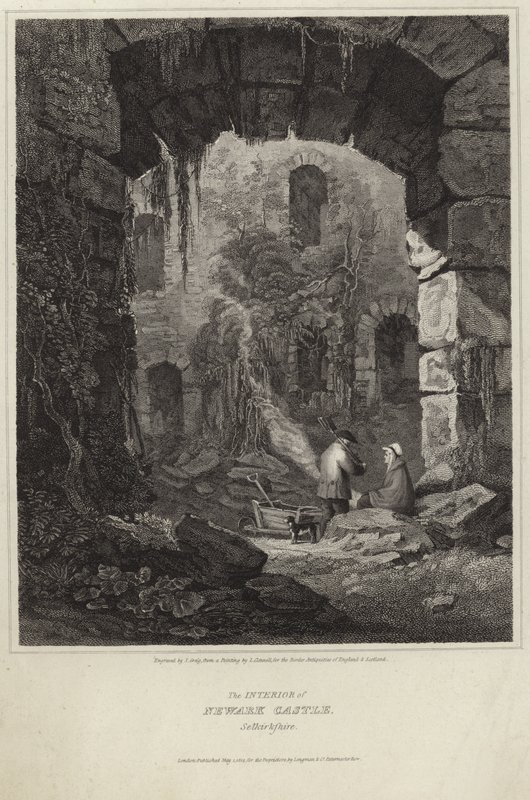 The Interior of Newark Castle by Luke Clennell