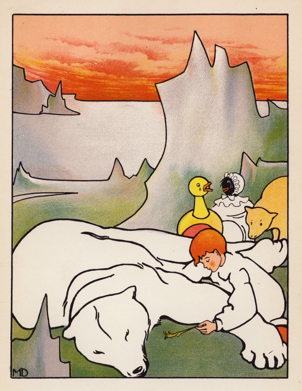 Burnt feathers under his nose by Mabel Dearmer